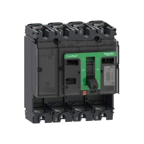 Bloque de corte sin rele 4 polos 160A 50kA