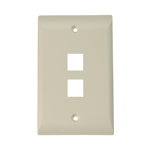 FACEPLATE 2P BEIGE, DESCARGADO
