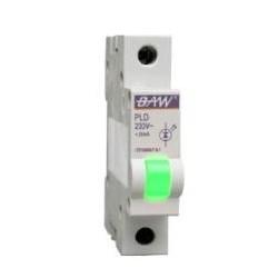 PILOTO DIN C/LED 220V ROJO PLD4M