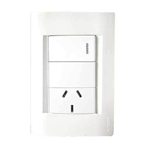 Llave 1 punto y toma completa