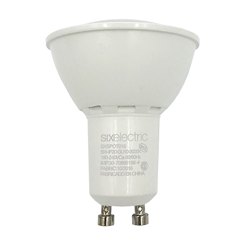 Lámpara dicroica led 6W 36º GU10 luz neutra 4500K