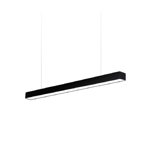 COLGANTE LINEAL 35 LED 36W 114CM  220V 3000K NEGRO