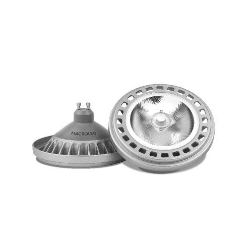 LAMP. AR111 17W 12° GU10 ALUM. 2700K ND-111-17WW