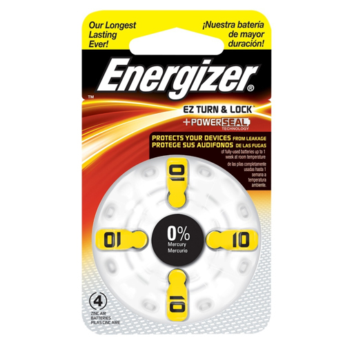 Pila de audiología AZ10-DPA4 blister 4 unidades