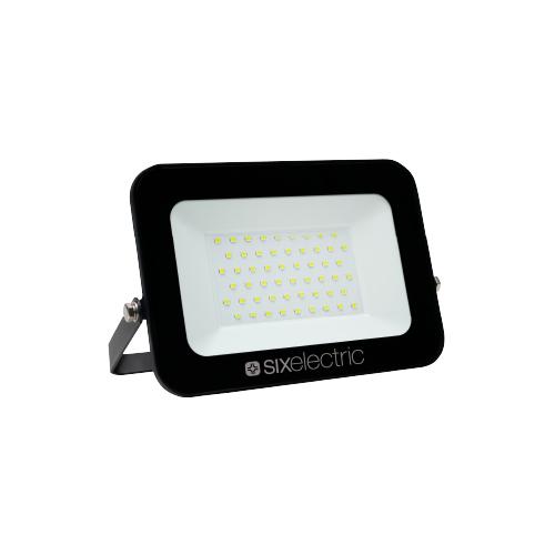 Proyector de led 50w luz fria aluminio exterior 4500lm