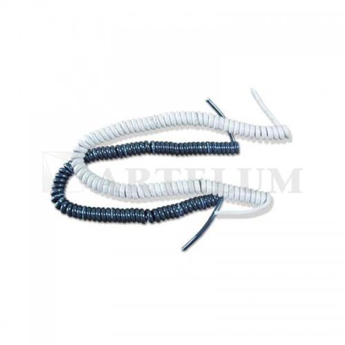 CABLE ESPIRALADO (bco/neg.)     61290