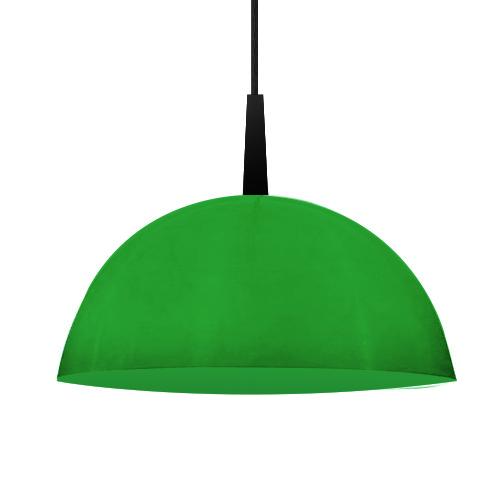 COLGANTE DE POLIPROP.E27 VERDE 35CM 326/B VE