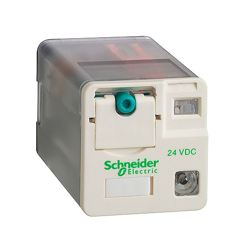 RELE EXTRAIBLE UNIV. 2NAC 10A BOB. 24VCC S/LED