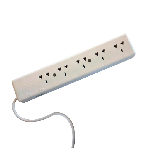 PROLONGADOR 5 TOMAS C/INT.C/CAB.GRIS 813