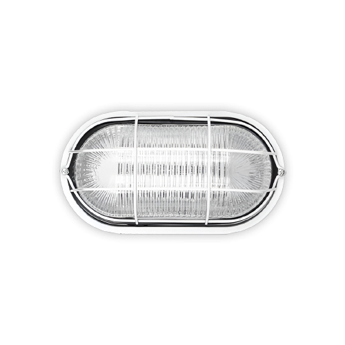 TORTUGA DE CHAPA  OVAL GRANDE E27 BLANCA