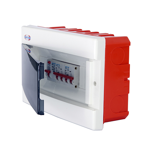 Caja din luxury 8 Pol. IP40 embutir