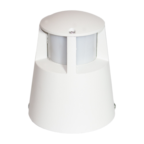 Farito aluminio E27 blanco altura 15cm