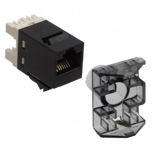 JACK RJ45 CAT6, NEGRO, COMMSCOPE