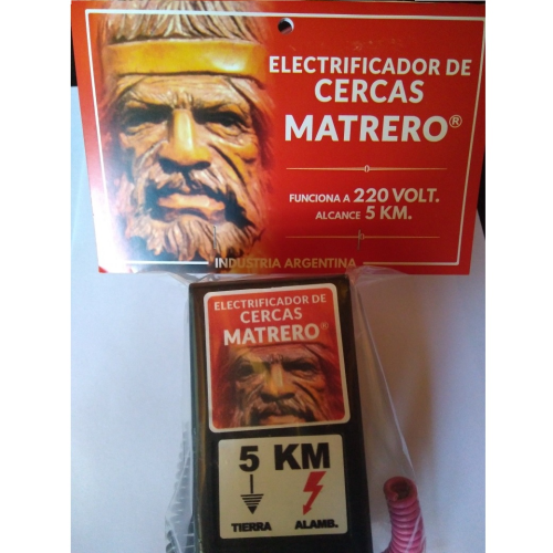 ELECTRIFICADOR FAMILIAR 5KM. 220V MATRERO