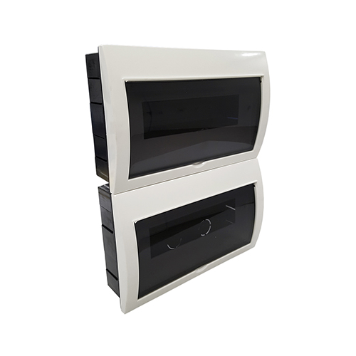 CAJA DE EMBUTIR CON PUERTA 24 MODULOS BCO. CJE24