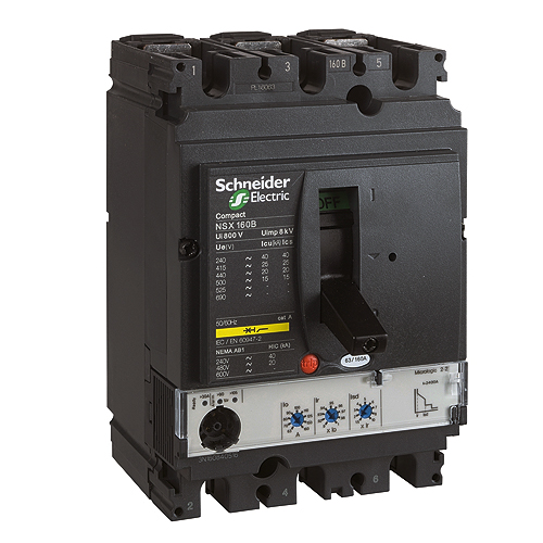 INT.AUT.NSX160B 3X160A 25kA MIC.2.2 3P3D 30745