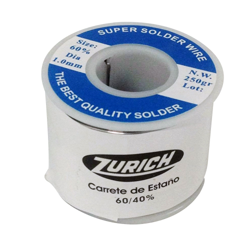 CARR. EST. 100G. - CARRETE ESTAÑO 1MM. 100GRS. 60%