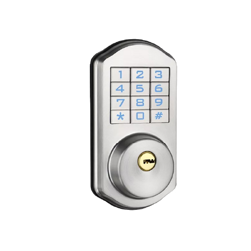 Cerradura smart blindada wifi con acceso por clave, llave, app