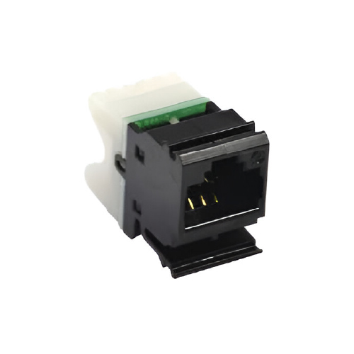 JACK RJ45 CAT6, NEGRO (MDVO)