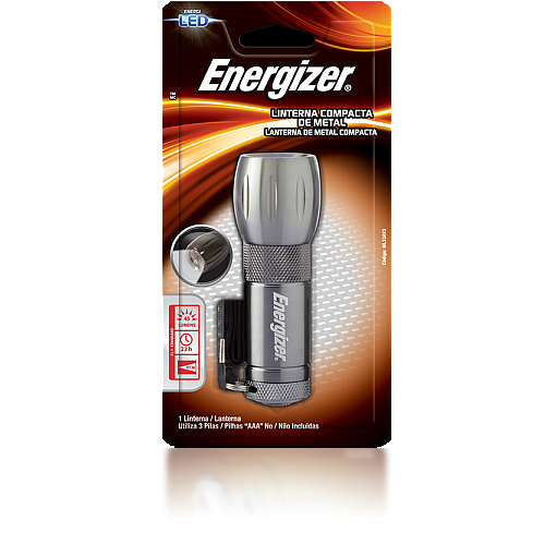 LINTERNA COMPACTA METAL.45LUM. 927762
