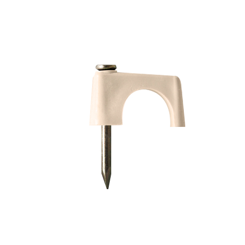 Grampas coaxil RG59 marfil x 50 un.