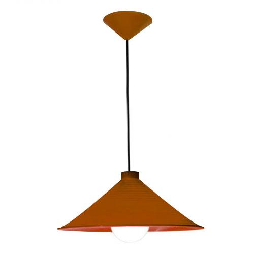 Colgante de PVC naranja 350mm