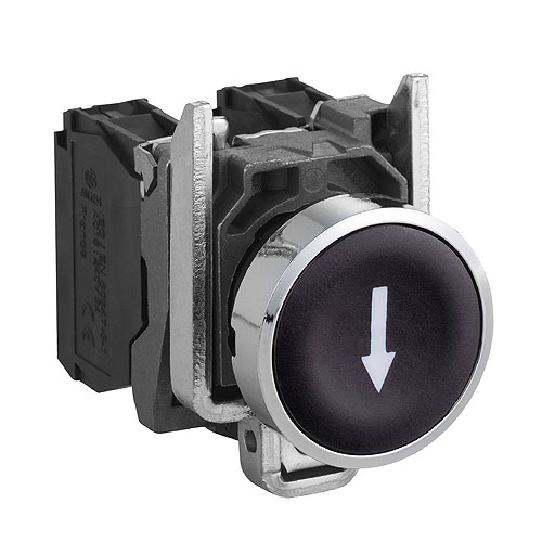 PULS.MET.NEGRO C/FLECHA XB4BA3351