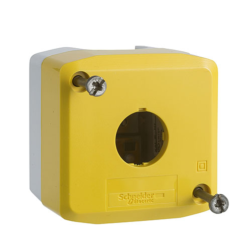 CAJA AMARILLA VACIA 1 ORIFICIO  XALK01