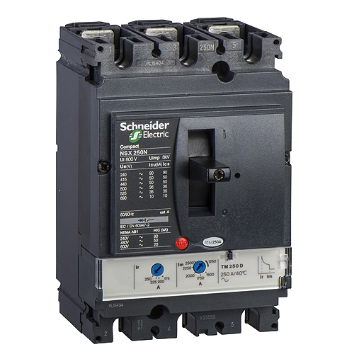 INT.AUT.NSX250F 3X250A 36KA TMD250 3P3D 31630