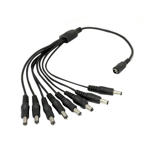 DIVISOR DE ALIMENTACION 1 ENTRADA 8 SALIDAS