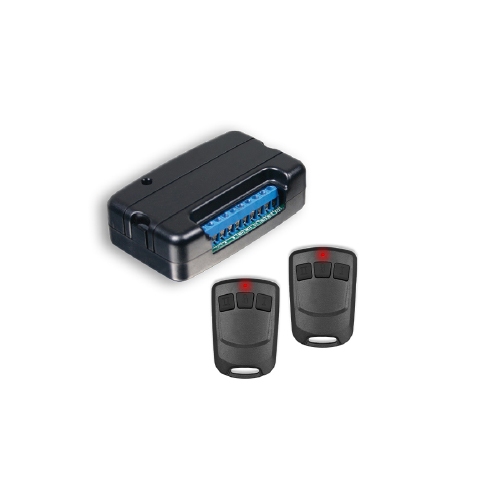 KIT RECEPTOR INALAMBRICO UNIVERSAL DE 3 CANALES CON 2 CONTROLES