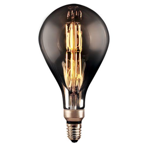 LAMP. ANTIQUE LED A160 8W ULTRACAL. SMOKED E27