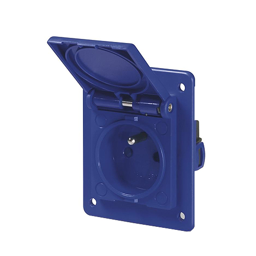 BASE SCHUKO 2P+T. 16A.250V.  570-2091