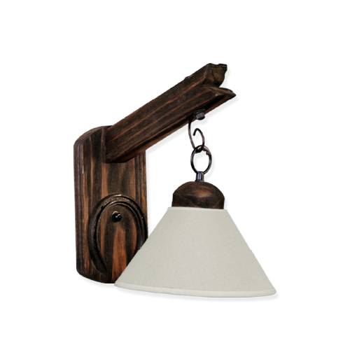 APLIQUE 1 LUZ RUSTICA C/PANT. 7200/1