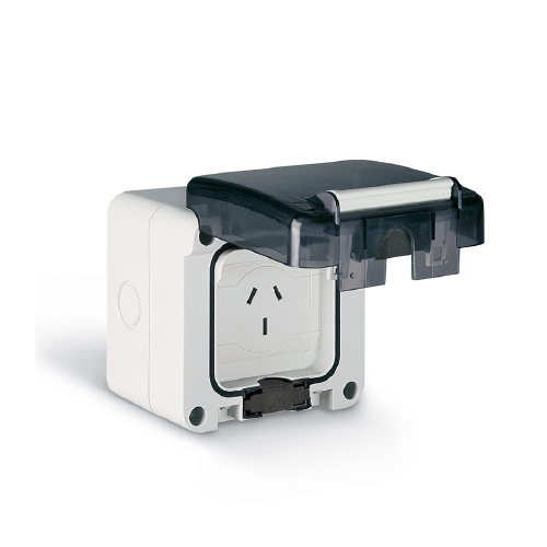 BASE MURAL 2P+T 10A  IP66  137-6424