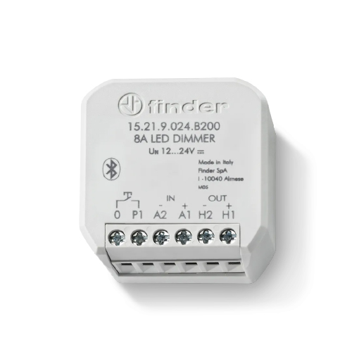 Dimmer bluetooth para artefáctos LED con acceso al driver 12...24V