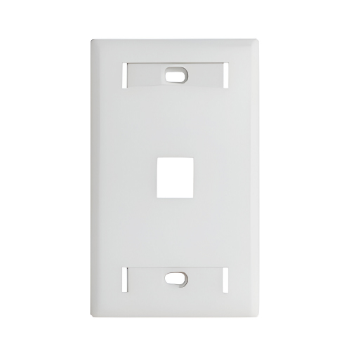 FACEPLATE CARGADO 1P BLANCO (CAT5E) (T568 B)