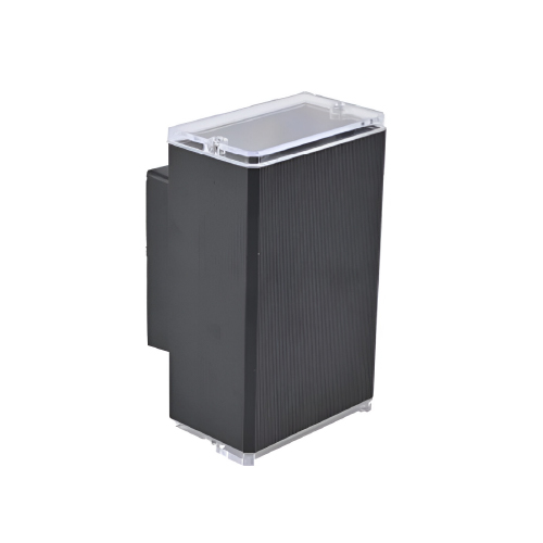 APLIQUE STOCK II 2xGU10 BIDIRECCIONAL ALUMINIO NEGRO 23CM