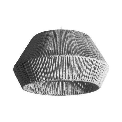 Colgante de 1 luz 40 x 20 cm Flora yute