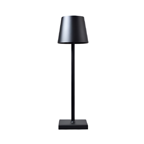 VELADOR RECARGABLE LED 1808 NEGRO