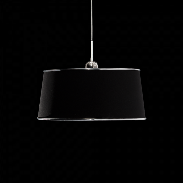 COLG.1 LUZ E27 C/PANT. 45CM NEGRA 1998/CIN