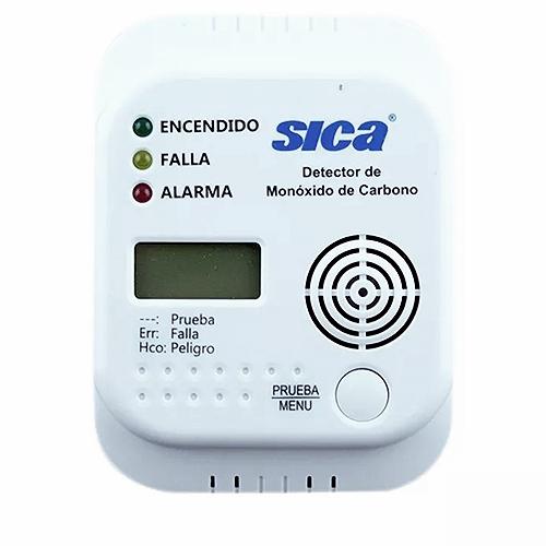 Detector CO a pilas con display