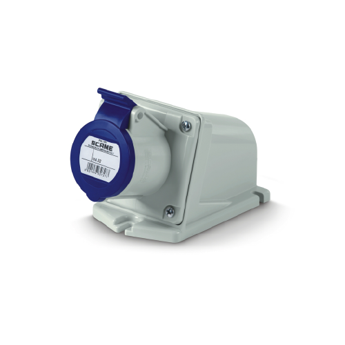 BASE MURAL HEMBRA 2P+T  32A.220V.514-3253