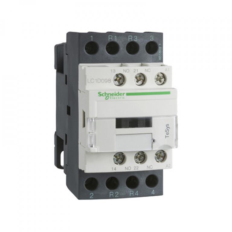CONTACTOR TETRAP. 25A   24VCC  LC1D258BD