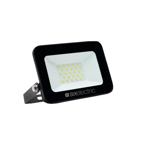 Proyector de led 20w luz fría aluminio exterior 1800lm