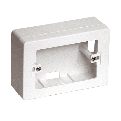 Caja de exterior 5mm x 10mm para cablecanal d/lujo