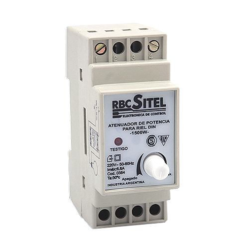 ATENUADOR P/1500W. P/RIEL DIN    0354