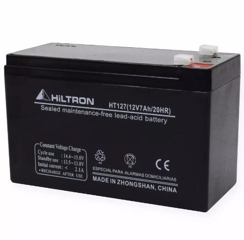 Bateria 12v 7A de gel recargable