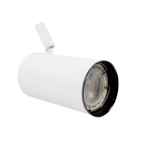 Cabezal con zócalo GU10 blanco