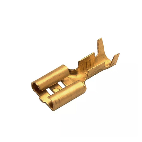 Terminal bronce pala hembra  x200